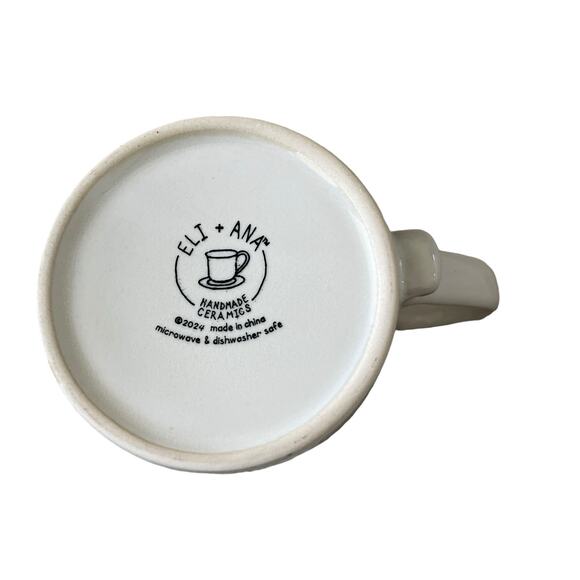 ELI + ANA Christmas Gingerbread Coffee Mug Cup 21 oz Ceramic Christmas Tree New - Picture 7 of 8